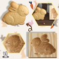 thumbnail image 2 of BNNG Cookie Cutter Embossing Mold, Funny 3D Wooden Cookie Molds DIY Shapes Cookie Stamp BiscuitS Moluds Animal Shaped Cookie Cutters Cookie Press Molds Animal Chocolate Mold, 2 of 8