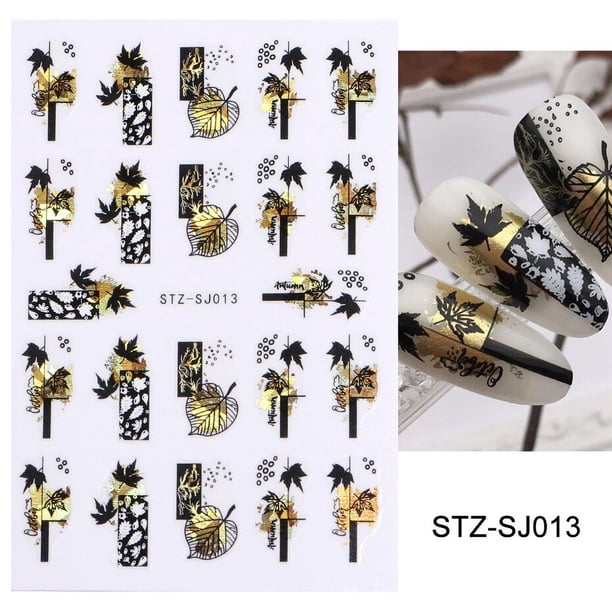 Pegatinas de dibujos animados en 3D para uñas de gato, calcomanía de manicura con diseño de tatuaje, Kawaii, cachorro, perro, Graffiti, animales, serie, nuevo
