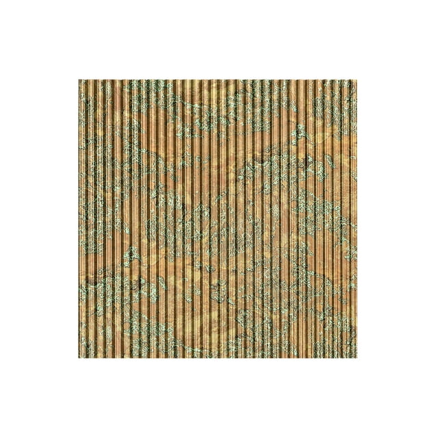 FASÄDE Easy Installation Rib Copper Fantasy Wall Panel Sample (12" X 12" Sample)