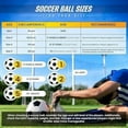 thumbnail image 4 of Vizari Hydra Soccer Ball for Youth & Adults | Sizes 3, 4, 5 | Durable TPU | Indoor & Outdoor Play, 4 of 6