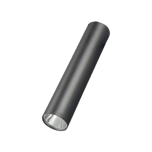 Inteprter Aleación de aluminio LED Mini linterna Universal impermeable pequeño USB eléctrico COB antorcha equipo de iluminación accesorio Iluminación y accesorios Negro