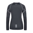 thumbnail image 3 of Little Donkey Andy Women's Soft Thin Thermal Underwear Long Johns Set Active Performance Top & Bottom Base Layer Black M, 3 of 6