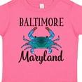 thumbnail image 4 of Inktastic Baltimore Maryland Vacation Blue Crab Boys or Girls Toddler T-Shirt, 4 of 5