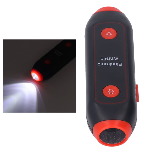 Silbato Electrónico 3 Tonos 3 Niveles De Volumen Silbato Libre Con Luz LED Entrenamiento Deportes Al Aire Libre