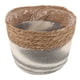 thumbnail image 4 of Cesta de algas marinas para macetas, cesta tejida para plantas, contenedores para plantas, forros de plástico para macetas de exterior y decoración de interiores., 4 of 7