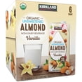 thumbnail image 6 of Kirkland Signature Organic Almond Beverage, Vanilla, 32 fl oz, 6 Count, 6 of 6