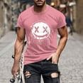 thumbnail image 1 of Blusas y camisas de manga corta y cuello redondo para hombre. Blusas/camisetas de manga corta con cuello redondo y estampado de Halloween para hombre. Blusa para hombre., 1 of 5