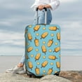 thumbnail image 3 of Lsque Lemon Ice Cream Printed Luggage Cover, Travel Luggage Protector,Scratch and Dirt Resistant, Fits 18-32 Inch Luggage - Medium, 3 of 9