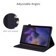 thumbnail image 2 of Allytech Samsung Galaxy Tab A8 10.5" X200 Case, Multi Angle Viewing Stand Cards Pocket Auto Sleep Wake Shockproof Full Protection Case Cover for Samsung Galaxy Tab A8 10.5-Inch X200 X205 - Black, 2 of 6