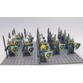 thumbnail image 4 of Bloques de construcción de la serie AX01A de 21 piezas, muñecos de caballeros dorados, juguetes ensamblados para niños, 4 of 5