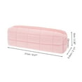 thumbnail image 2 of 1 Pc Bolsa de Cosméticos de Viaje Ligera para Viajes de Negocios Rosa Terciopelo, 2 of 3