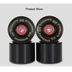thumbnail image 4 of Stricate 4pcs de Kit Longboard Wheels 60mm ruedas blandas esquí esquí Gafas de esquí, 4 of 5
