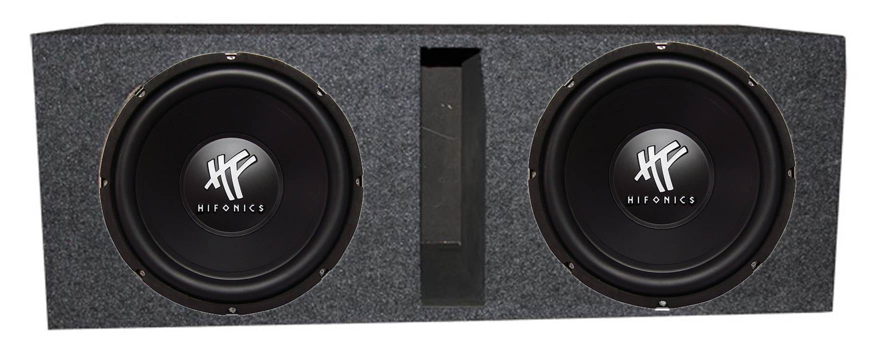 2) HIFONICS HFX12D4 12" 1600W Car Audio DVC Subwoofers Subwoofers