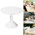 thumbnail image 4 of Oliegs Cake Display Stand White Dessert Stand Suitable For Birthday Wedding Party Cake Plate, 4 of 5