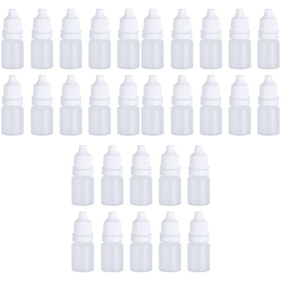 30 Pcs 5ml Empty Plastic Squeezable Dropper Bottles Eye Liquid Dropper Dropping Bottles