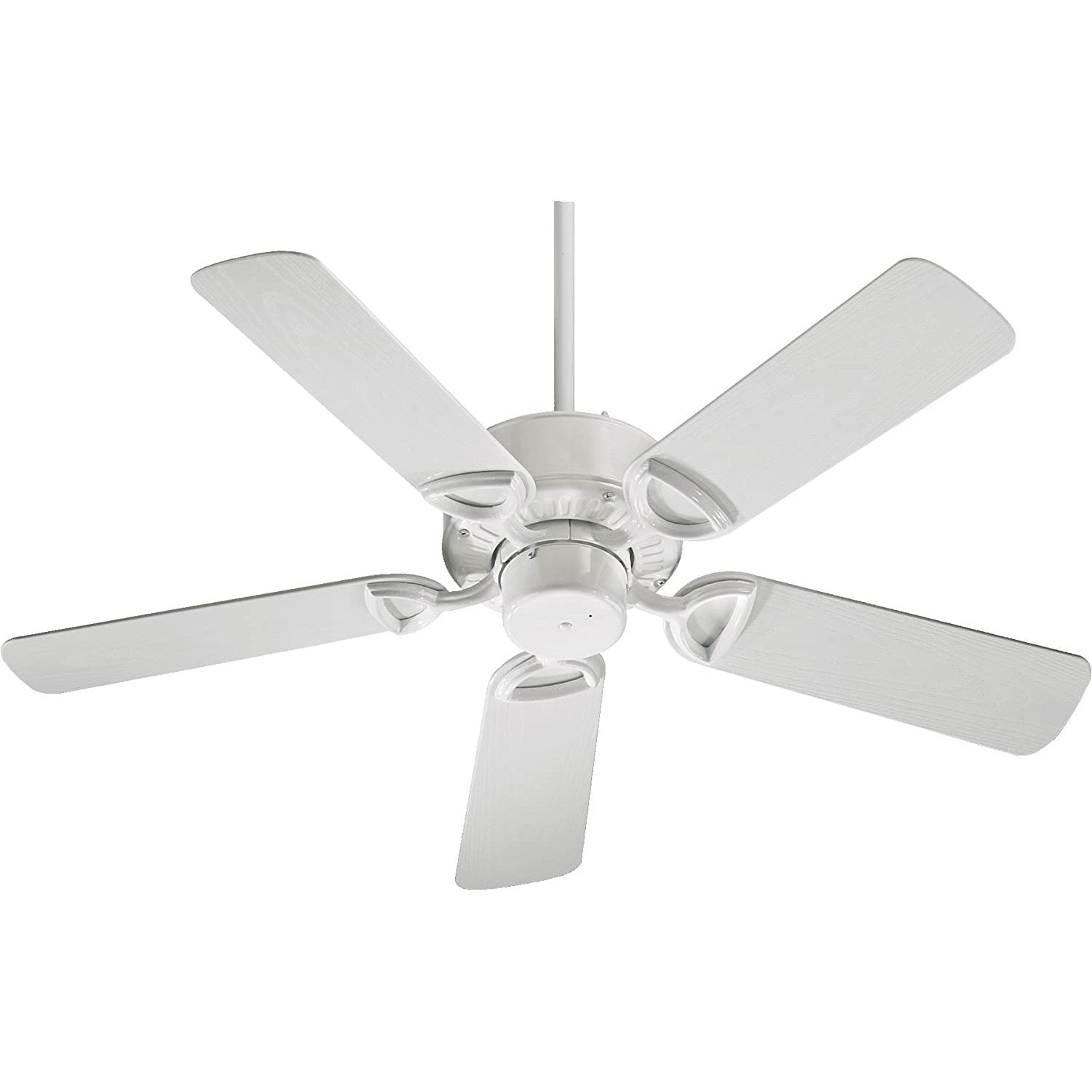Codllyne Estate Patio Ceiling Fan with White ABS Blades, Inch, Gloss