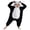 Black Panda, variant on Nituyy Kids Jumpsuit, Long Sleeve Hooded Animal Romper Cosplay Costume Pajamas Loungewear for Boys Girls