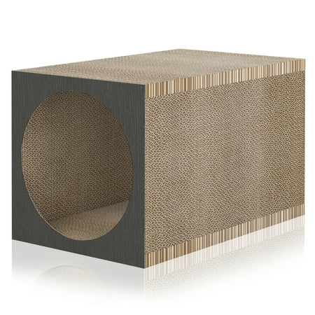 UPC: 0819767017066 | Way Basics Premium Tunnel Scratcher  Charcoal Black