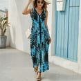 thumbnail image 5 of Animal Print Patterns Sleeveless Dress Woman Fashion Long Dresses Women's Summer Suit Dress 2025, 5 of 6