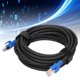 thumbnail image 4 of Cable Ethernet, Gigabit CAT8 Cable de red Cable Ethernet 40 Gbps Conector RJ45 para concentradores Enrutadores Networ para aplicación de servidor de hogar/oficina inteligente LHCER Descripción de la referencia, 4 of 7