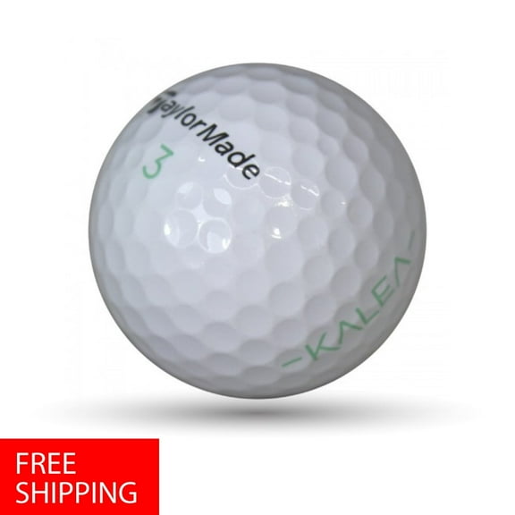 Pre-Owned 24 Taylormade Kalea White 5A - Mint - Used Recycled Golf Balls, by Mulligan Golf Balls