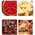 thumbnail image 2 of Injueey Molde de silicona para Pizza de 10 pulgadas, moldes para hornear con borde de encaje, bandeja para pan de galletas hecha a Herramientas y accesorios para hornear Púrpura, 2 of 6