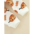 thumbnail image 6 of Springcmy Toddler Baby Boy Halloween Outfits Long Sleeve Pumpkin Sweatshirt Pullover Top Pants 2Pcs Fall Winter Clothes, 6 of 7