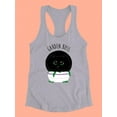thumbnail image 3 of Black Kitten. Garden Boss Racerback Tank Women -Smartprints Designs, Female x-Small, 3 of 4