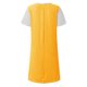 thumbnail image 5 of Vestido casual sexy de verano para mujer Vestido de manga corta con estampado floral y cuello en V Pompotops  ghjkhdj16442, 5 of 5