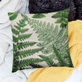 thumbnail image 2 of BANET  Leaves Herbs Throw Pillow Cover Vintage Floral Botanical Seeded Eucalyptus Fern Maidenhair Pillow Case Pillowcase for Bedroom, Living Room, Cushion Sofa Standard Green 20x20in, 2 of 5