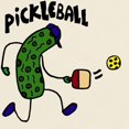 thumbnail image 3 of CafePress - Pickleball Pickle Art Light T Shirt - Men's Classic Graphic T-Shirt, 3 of 4