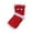 D, variant on SHURUIMA Rib Plush Squeaky Sock Dog Chew Toy, Embroidered Cartoon Pet Bite Toy, 2.7 X 5.1 Inch Four Color Small Medium Dog Play Accessory, 1 Count