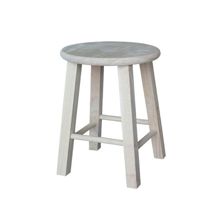 - Round Top Stool - 18