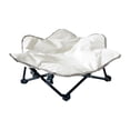 thumbnail image 1 of Colchoneta elevada para gatos y perros, cama elevada, fácil de limpiar, portátil, impermeable, resistente. Blanco M, 1 of 8