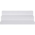 thumbnail image 2 of CiaoHER Large Acrylic Wine Liquor Bottle Rack 3 Tier White Countertop Riser Display for Bar Coffee Leisure Station Retail Store Shop Grocery Collection Organizer Stand (20''-1pack), 2 of 8