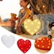 thumbnail image 1 of Xihbxyly Lámpara de Corazón para San Valentín, Diseño Romántico En Forma de Corazón, Luz de Noche a Pilas, Ideal para Decorar Dormitorios y Salas de Estar, Como Propuesta de Matrimonio o Como Regalo,, 1 of 7