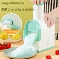 thumbnail image 2 of Guardoinrt Fast Freeze Shaved Ice Machine - Efficient And Energy-Saving Ice Machine Household ABS Smoothie Machine Making Machine, 2 of 6