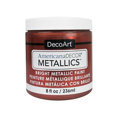 UPC: 0766218091727 | Decoart Americana Decor Metallics 8oz Copper