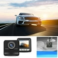 thumbnail image 4 of Mini Dash Cam 1080P HD, Dash Cam for Car with 3in Color Display Screen, Driving Recorder with 140° Wide Angle, Night Vision, Loop Recording, G-Sensor, Support 64GB SD Card, 4 of 9