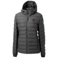 thumbnail image 2 of Women's  Cutter & Buck  Gray Memphis Redbirds Mission Ridge Repreve Puffer Full-Zip Jacket, 2 of 3