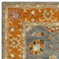 thumbnail image 5 of SAFAVIEH Heritage Tenzin Traditional Wool Area Rug, Blue/Orange, 6' x 9', 5 of 6