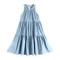 thumbnail image 5 of JUSLIO Girls Camisole Dress Sundress Casual Sleeveless Dresses Size 12, 5 of 6
