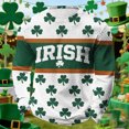 thumbnail image 2 of Camisa de Día de San Patricio Hombres de Manga Larga de Manga Larga Cuello Redondo Tops Casuales para Fiesta Festival Vacaciones Viajes Calle Uso Diario Camisetas de Hombre Casual Estiloso Verano, 2 of 8