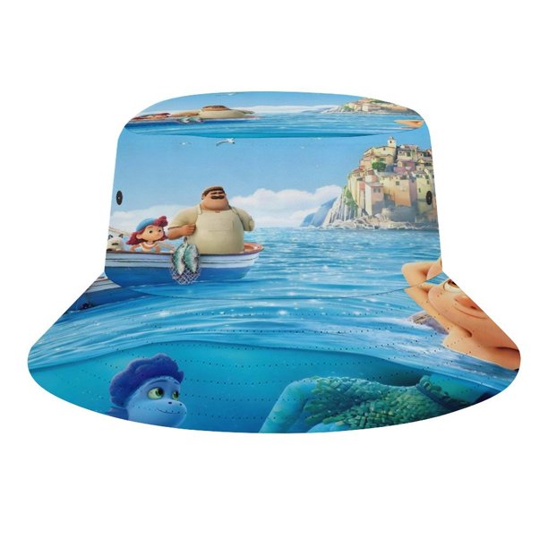 Luca Sombrero bucket para adultos, gorra de protección solar, sombrero de pescador plegable para viajes al aire libre, pesca y actividades de verano