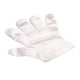 thumbnail image 1 of 100 Guantes Plástico Desechables para Restaurante Y Hotel Que Manipulan Pollo, 1 of 7