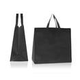 thumbnail image 3 of Bolsas de compra Simply Cool, paquete de 50, negras, reutilizables, 32 x 16 x 30 cm, 3 of 7