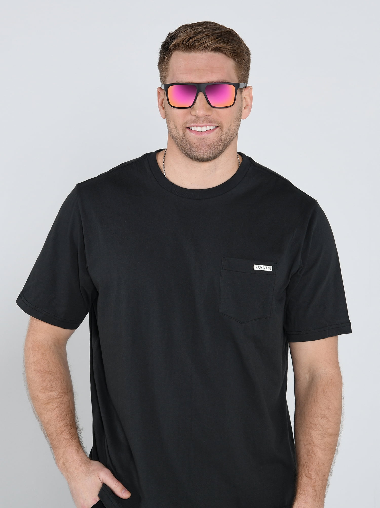 Body Glove Square Full-Rim Polarized Sunglasses