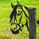 thumbnail image 1 of Decoración Labymos Granja Peeping Horse Metal, 1 of 4