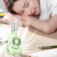 thumbnail image 2 of AZXY Handheld Fan,Portable Fan,Handheld Fans Mini,Usb Battery Operated Misting Personal Portable Fan for Travel Outdoors on Clearance,Green, 2 of 8