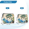 thumbnail image 4 of FORMRS 15-15.6 inch Laptop Sleeve Case Soft Carrying Quilted Computer Bag Cover, Large Pine Tree, 4 of 7